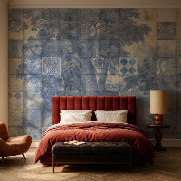 Tapet Azure Grove - Img 2