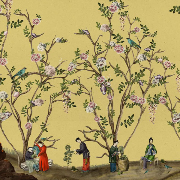 Обои Scenes from life (yellow) - Img 2