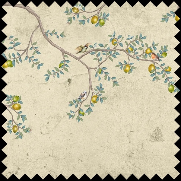 Material Textil Gentle Morning (Cream) - Img 2