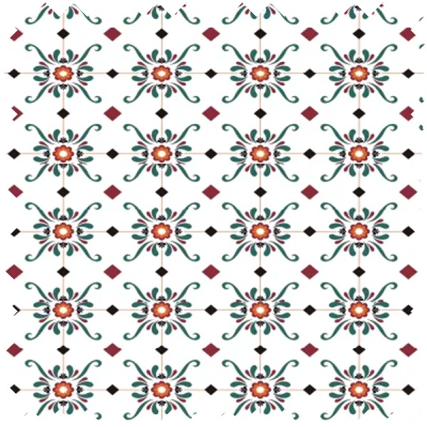 Oriental Tiles Текстилен материал