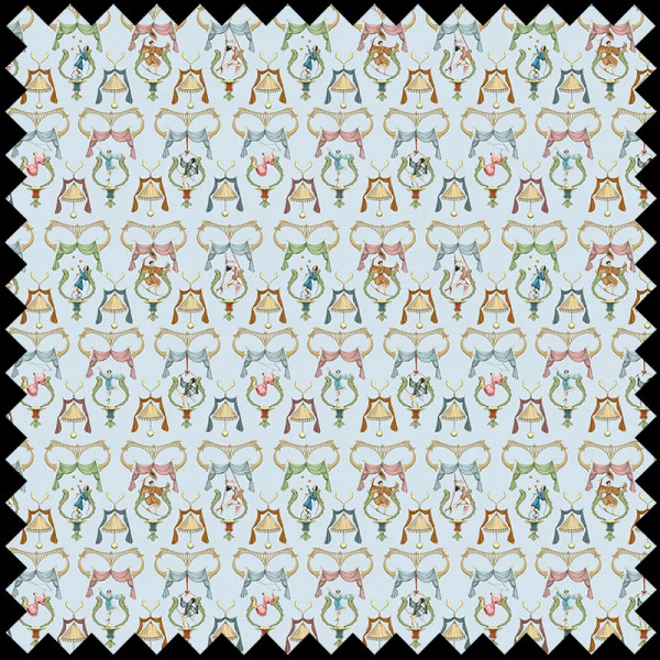 Pagliacci (light blue) Текстилен материал - Img 1