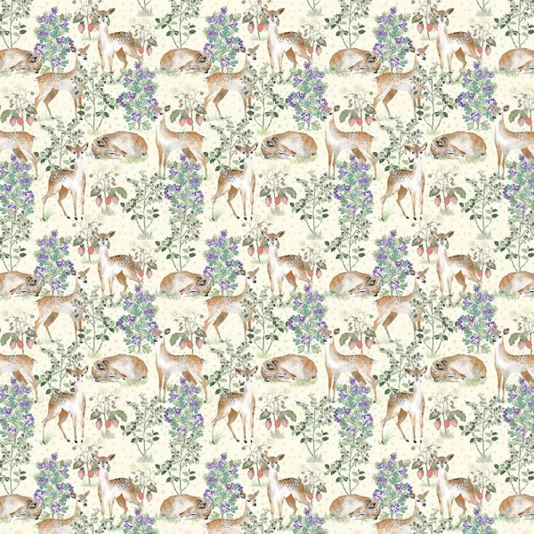 Papier peint Animaux Enfant Anca's Fawn In Yellow – VLAdiLA - Img 2