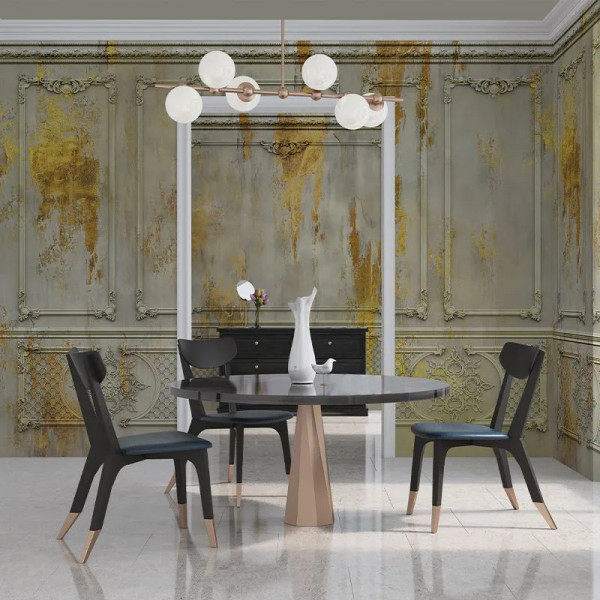 Papier peint Baroque Bois Antique Attic – VLAdiLA - Img 3