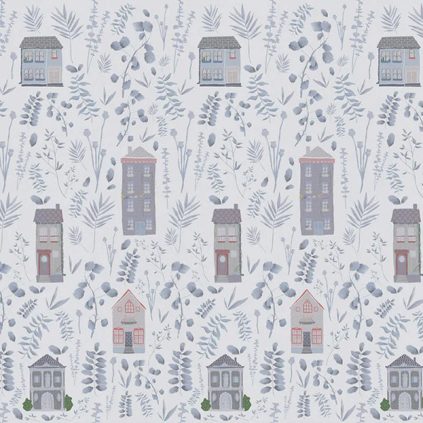 Papier peint Feuillage Nature Blue leaves – VLAdiLA - Img 2