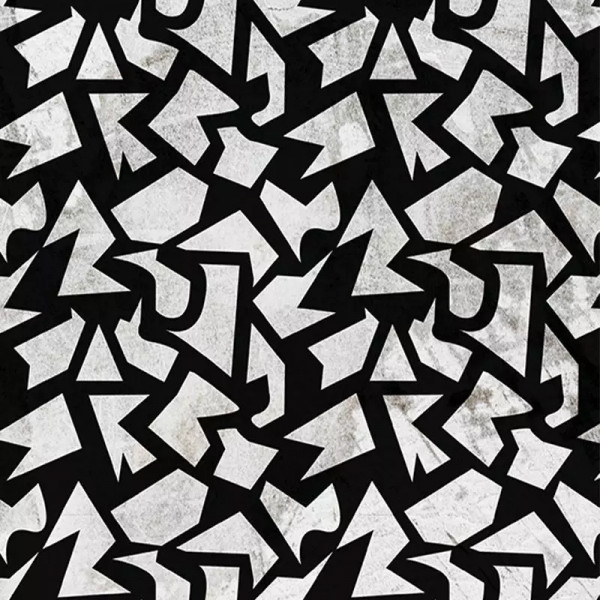 Papier peint Moderne Abstrait Geometric Grunge – VLAdiLA - Img 2