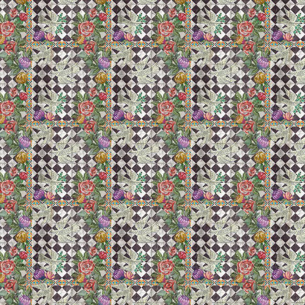 Papier peint Moderne Aquarelle Infiripare (mov) – VLAdiLA - Img 2