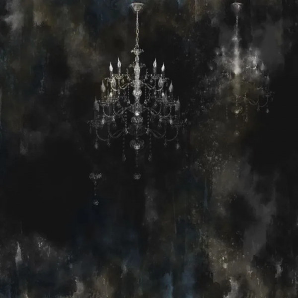 Papier peint Nature Luxe Chandelier Silver – VLAdiLA - Img 2