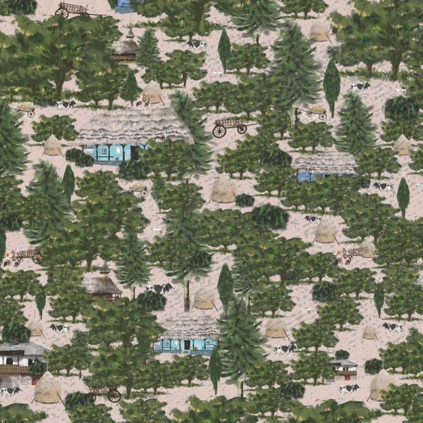 Papier peint Nature Luxe In ograda – VLAdiLA - Img 2