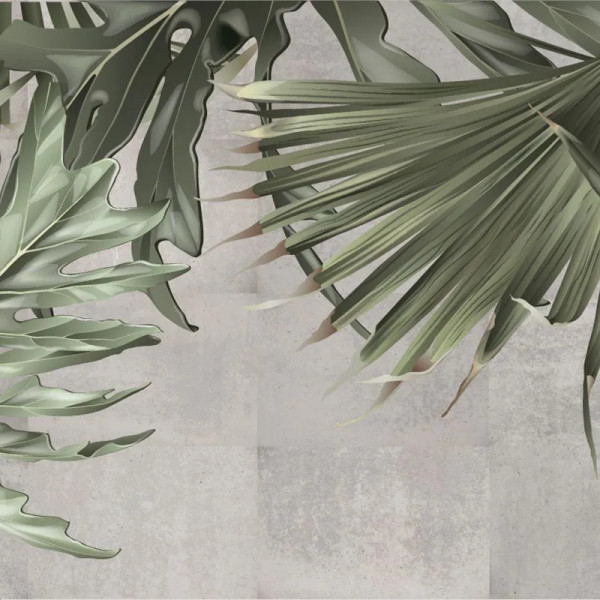 Papier peint Tropical Nature Green Giants – VLAdiLA - Img 2
