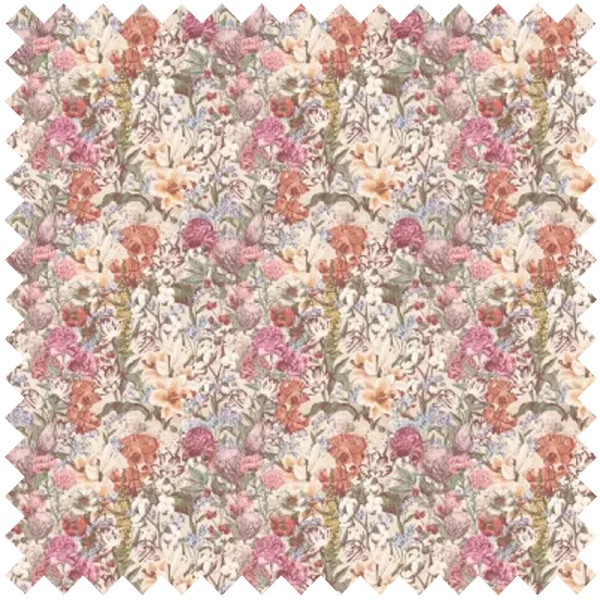 Primavera Pastel Flowers (Cream) Текстилен материал - Img 1