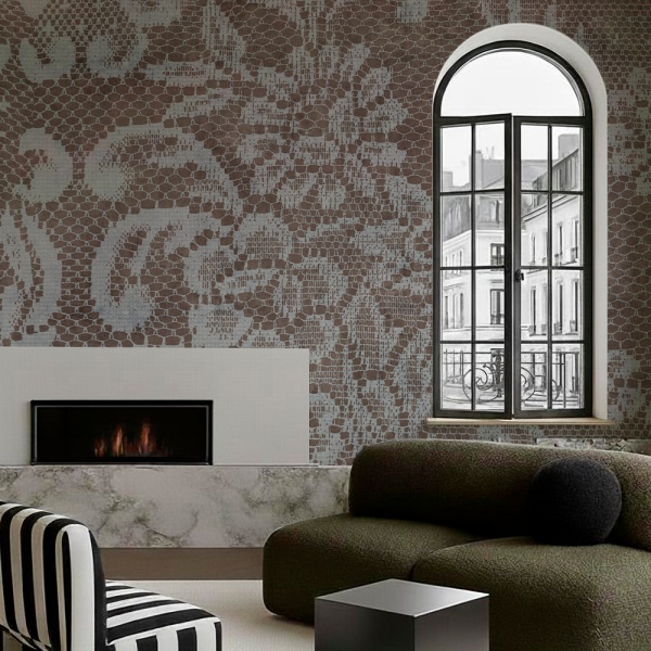 Tapet Ajur (Burnt Sienna) - Img 2