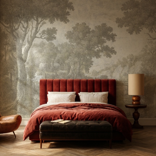 Tapet Memory Bridge cream - Img 2