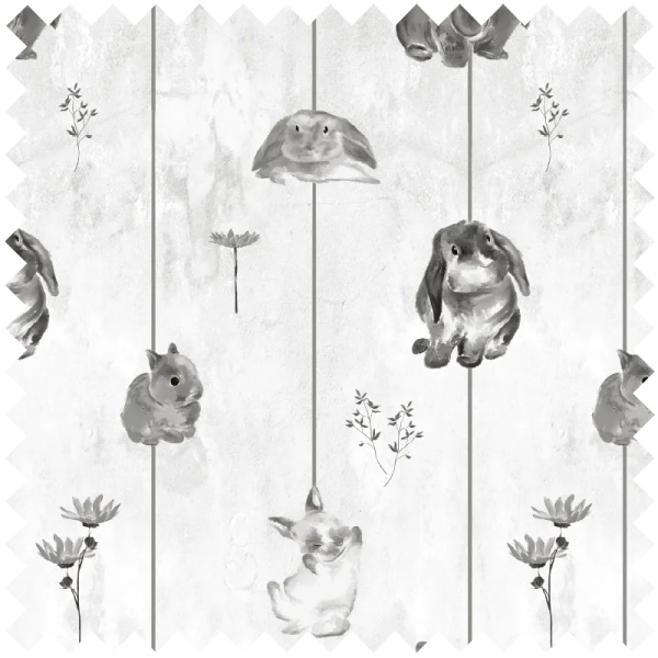 Gray bunnies Текстилен материал
