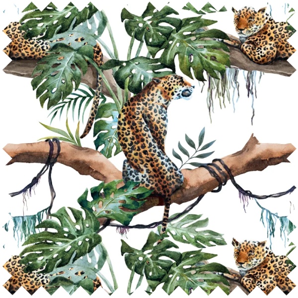 Jungle Shell Deko & Polsterstoff