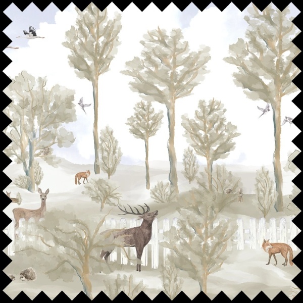 Material Textil Fawn forest - Img 3