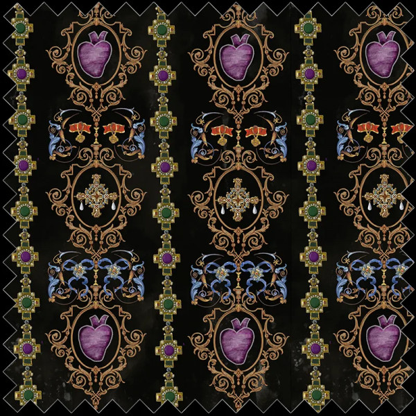Material Textil Queen’s Treasure (Onix)