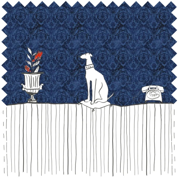 Material Textil Sur la Table Ink