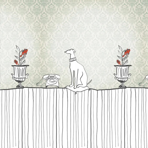 Papier peint Classique Noble Sur la Table Mint – VLAdiLA - Img 2