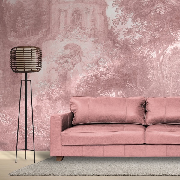 Papier peint Eternal Ruins rose - Img 2