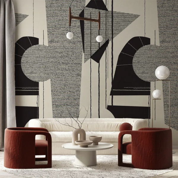 Papier peint Moderne Art Déco Jazz Deco – VLAdiLA - Img 3