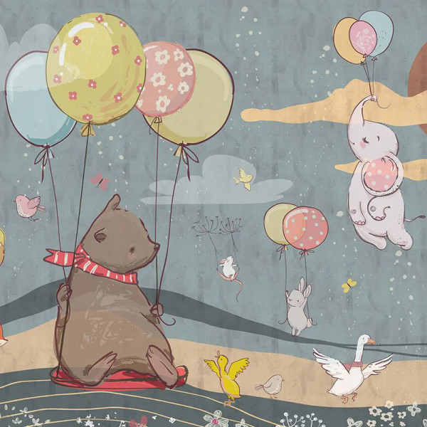 Papier peint Nature Balloon Party – VLAdiLA - Img 2