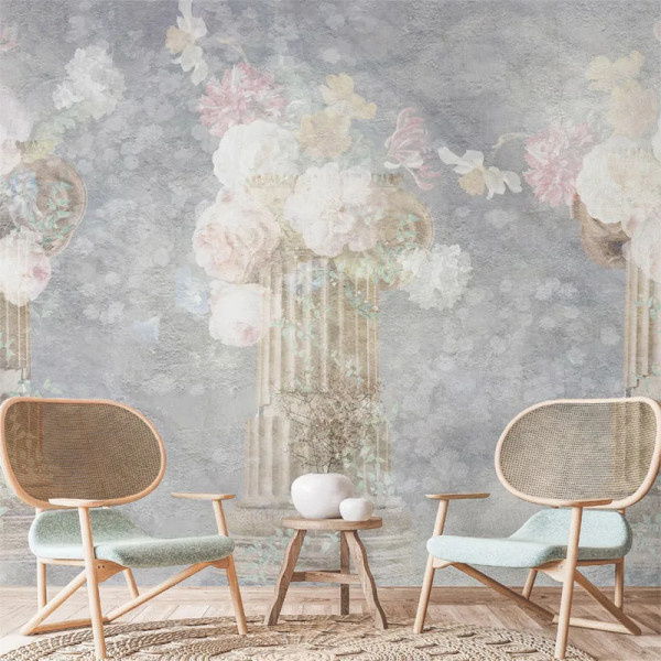 Papier peint Nature Luxe Rosaceae Bouquets – VLAdiLA - Img 3