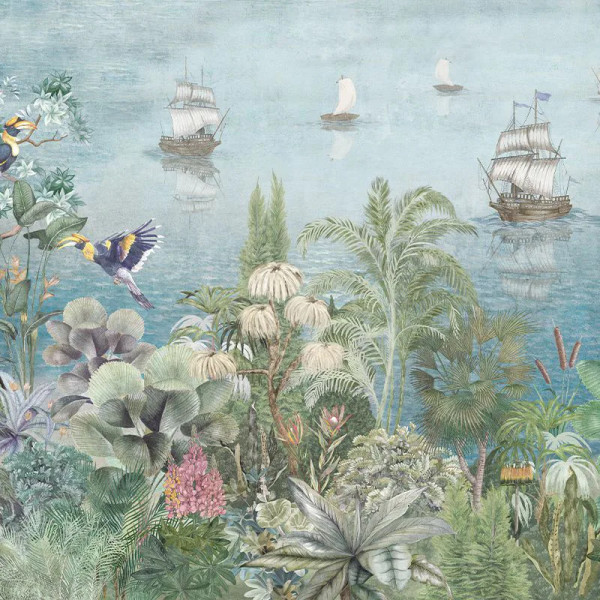 Papier peint Tropical Jungle Paradise Shore – VLAdiLA - Img 2