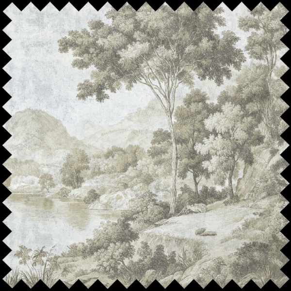 Slumbering Lake cream Fabric - Img 2