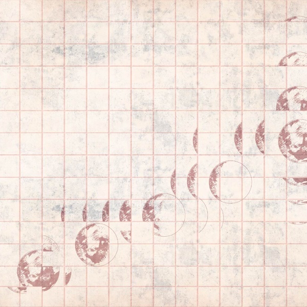 Tapet Lunar Reverie Rose - Img 3