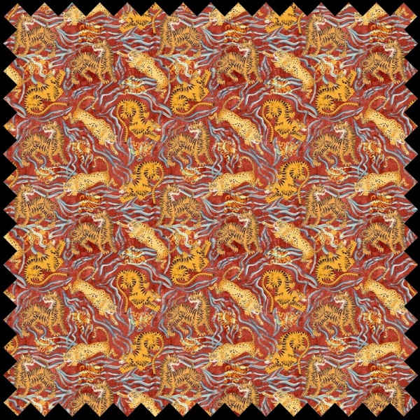 Waghoba Scarlet Fabric - Img 3