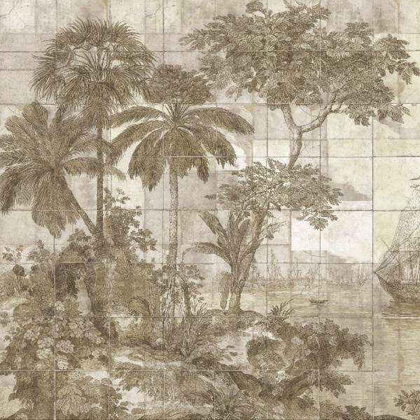 Обои Golden Harbor cream - Img 2