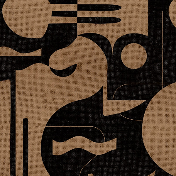 Contours in Bold (mocha) Тапет - Img 3