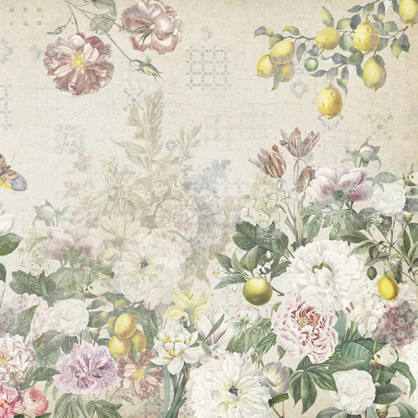 Flutter Of Wings Cream Wallpaper - Img 2
