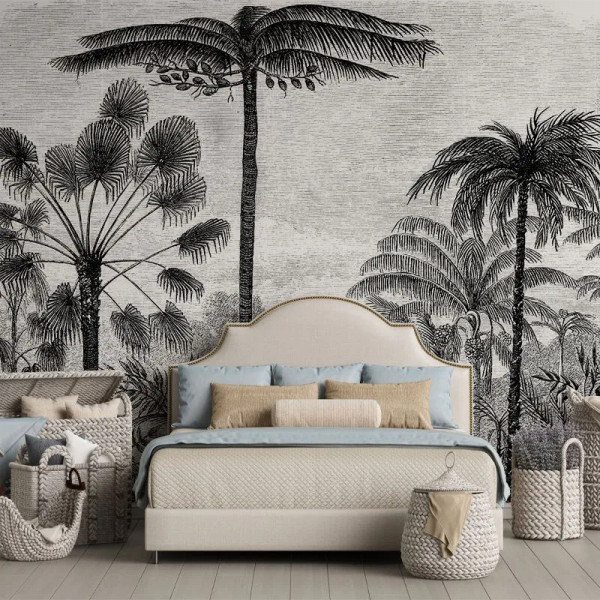 Grey Amazon Behang