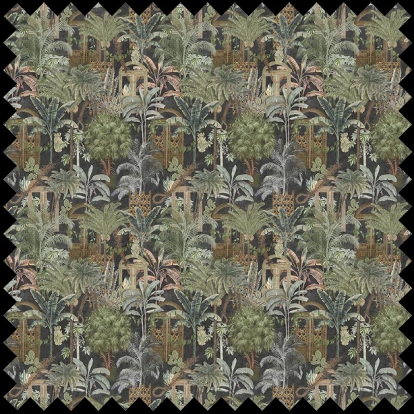 Jungle District (Night) Fabric - Img 2