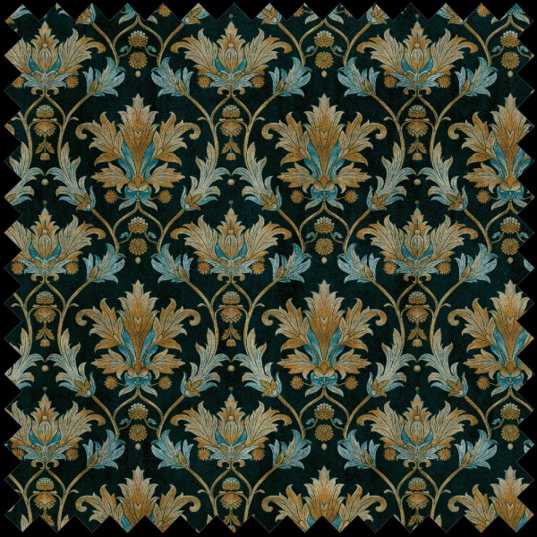 Material Textil Empire Bloom sable - Img 2