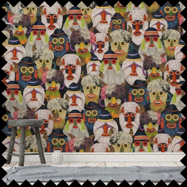 Material Textil Jocul mastilor - Img 2