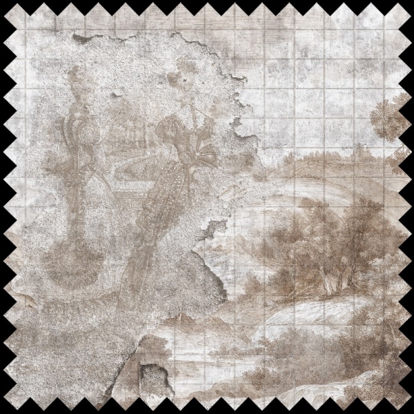 Material Textil Tree of Eternity cream - Img 2