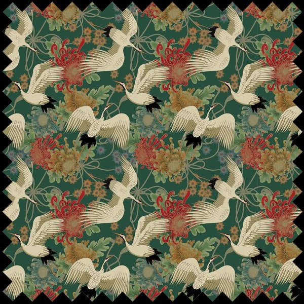 Material Textil Uchikake (green) - Img 2