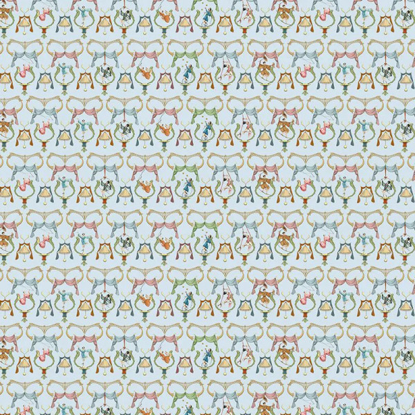 Papier peint Aquarelle Noble Pagliacci (light blue) – VLAdiLA - Img 2