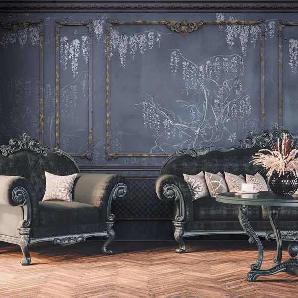 Papier peint Enfant Baroque Royal Vines (Antique Storm) – VLAdiLA - Img 3