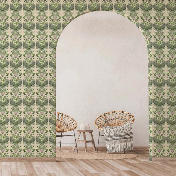 Papier peint Floral Noble Crown Of Greens – VLAdiLA - Img 3