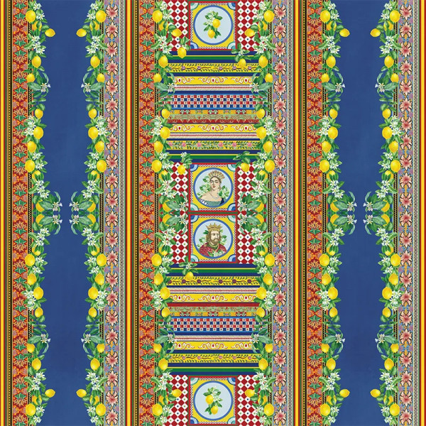 Papier peint Noble Nature Crown's Orchard in Blue – VLAdiLA - Img 2