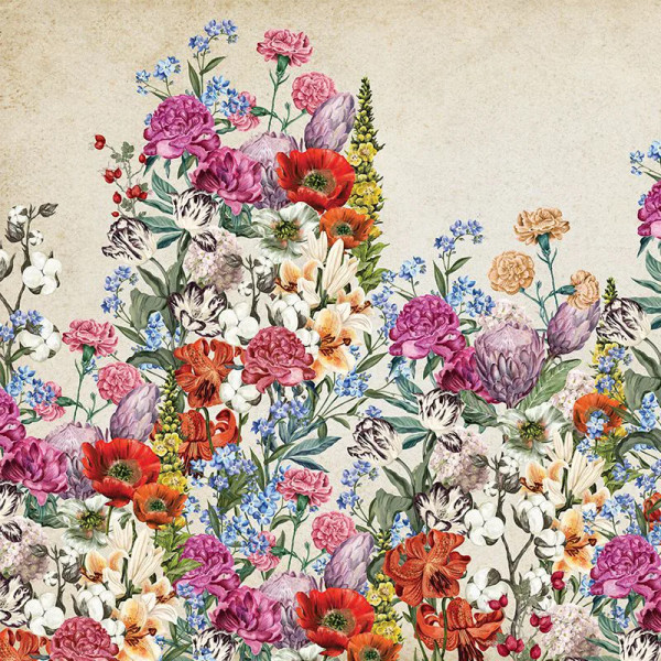 Papier peint panoramique Noble Nature Spring Mural (Cream) – VLAdiLA - Img 2
