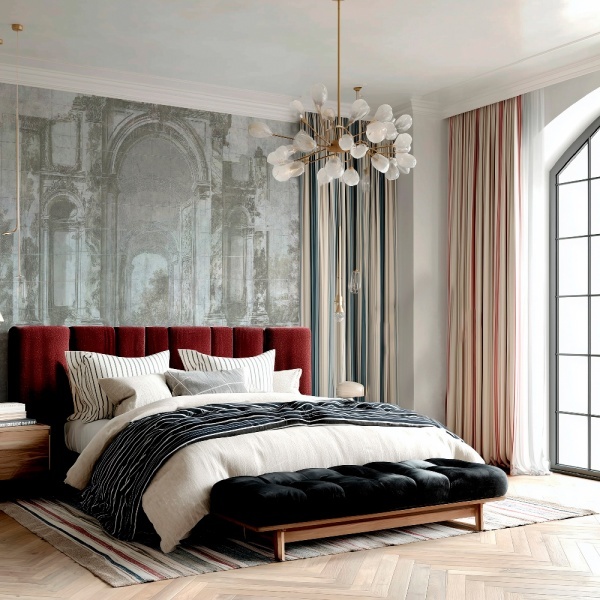 Tapet Colossal Gate cream - Img 2