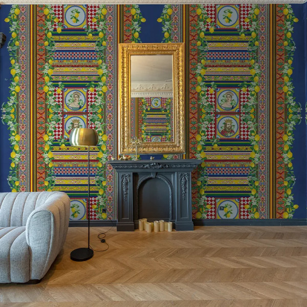 Обои Crown's Orchard in Blue - Img 3