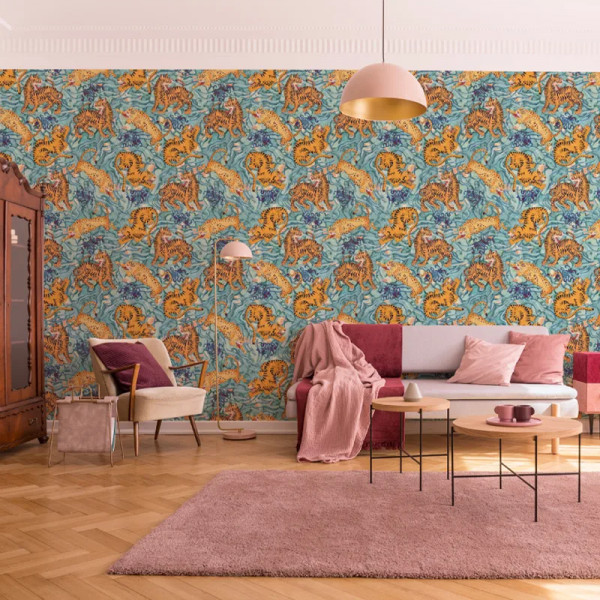 Обои Waghoba Teal - Img 3