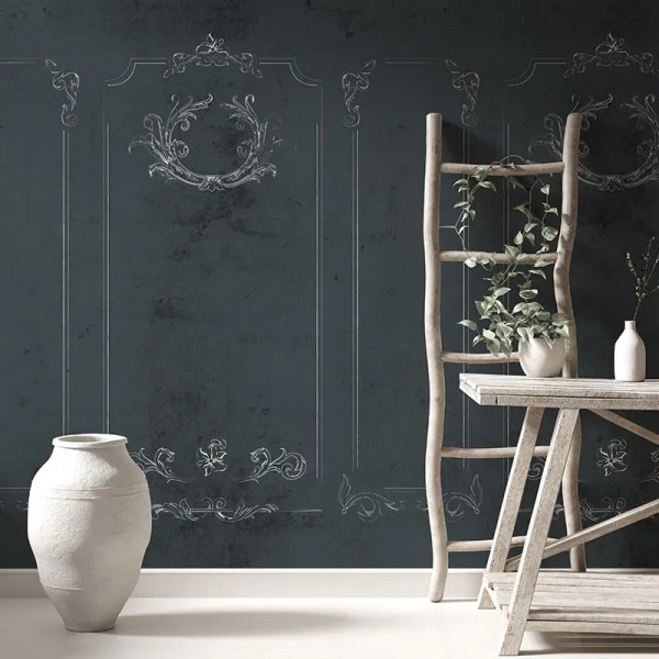 Brindille Stucco Dark Тапет