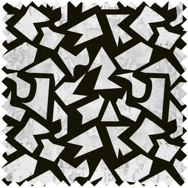 Geometric Grunge Текстилен материал