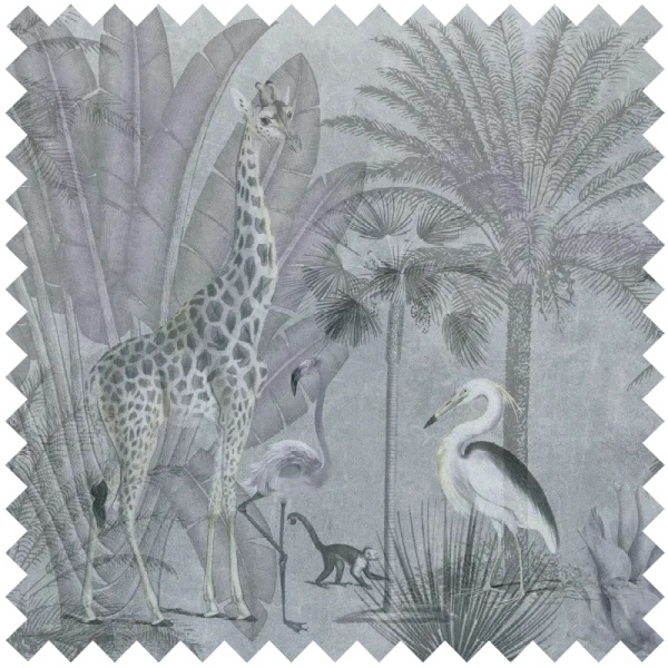 Material Textil Abstract Jungle
